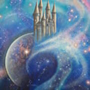 Castle In The Stars Poster