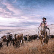 Cattle Wrangler Poster