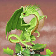 Celery Dragon Poster