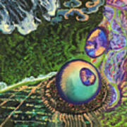 Cell Interior Microbiology Landscapes Series Poster