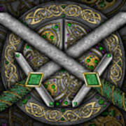 Celtic Daggers Poster
