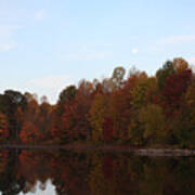 Centennial Lake Autumn - Northeast Colors Poster