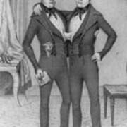 Chang And Eng, 1811-1874, Conjoined Poster
