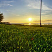 Charleston Waterfront Park Sunrise 3 Poster