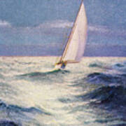 Chas Marer - Sailboat Poster