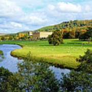 Chatsworth House View Poster