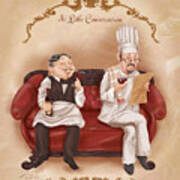Chefs On A Break-a Little Conversation Poster