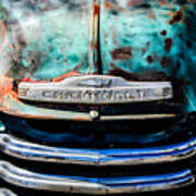 Chevrolet Truck Grille Emblem -0839c1 Poster