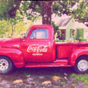 Chevy Cola Truck Poster
