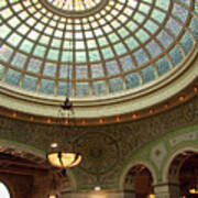 Chicago Cultural Center Dome Poster