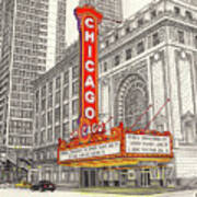 Chicago Theater Poster