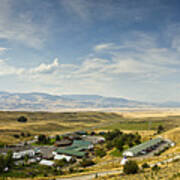 Chico Hot Springs Pray Montana Panoramic Poster