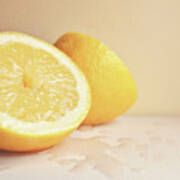 Chopped Lemon Poster