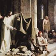 Christ Healing The Sick At The Pool Of Bethesda Poster
