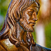 Christ In Bronze Poster