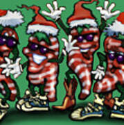 Christmas Candy Peppers Gang Poster