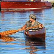 Classic Canoe Poster