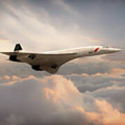 Classic Concorde Poster
