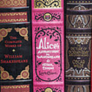 Classic English Literature Books Poster