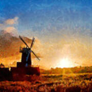 Cley Windmill  I Poster