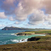 Clogher Strand And Ceann Sibeal Poster