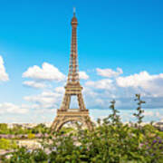 Cloud 9 - Eiffel Tower - Paris, France Poster
