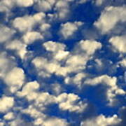 Clouds Abstract Poster