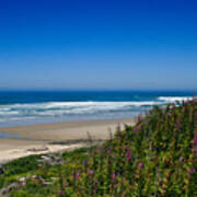 Coastal View - Oregon - Roads End State Recreational Area Poster