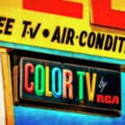 Color Tv Poster
