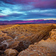 Colorful Desert Sunrise Poster