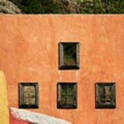 Colors Of Liguria Houses 1 - Alassio Poster