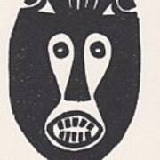 Congo Mask Poster