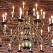 Cordage Company Mill No 1 Chandelier Poster