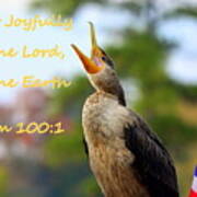 Cormorant Psalm 100 1 Poster