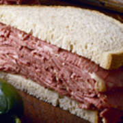 Corn Beef Sandwich Poster