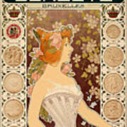 Corset Ad 1900 Poster