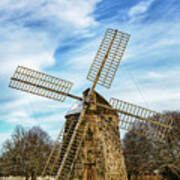 Corwith Windmill Long Island Ny Cii Poster