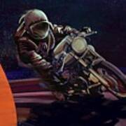 Cosmic Cafe Racer Poster