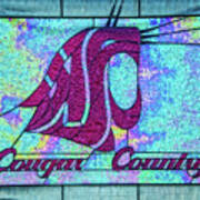 Cougar Country Window Poster
