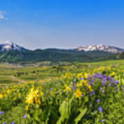 Crested Butte Overlook Poster