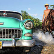 Cuban Horsepower Poster