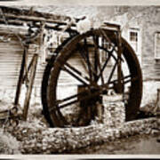 Cumberland Gap Old Mill House Poster