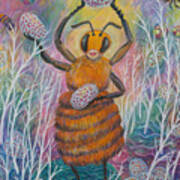 Dancing Bee Poster