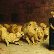 Daniel In The Lions Den Poster