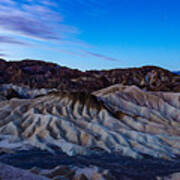 Dawn At Zabriskie Point Poster