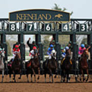 Keeneland Race Day Poster