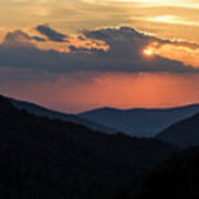 Days End In The Smokies - D009928 Poster