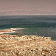 Dead Sea Coastline 1 Poster