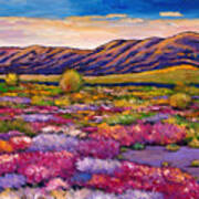 Desert In Bloom Poster