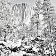 Devils Tower Wyoming Poster